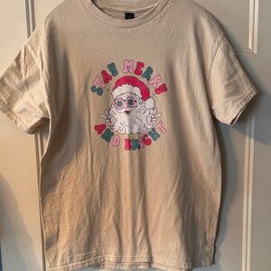 Christmas Tee Stay Merry and Bright